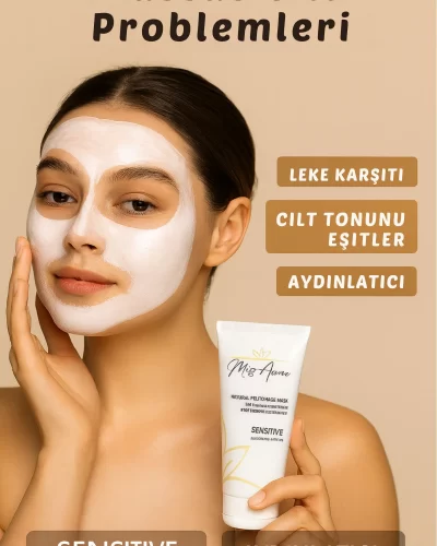 Sensitive Peloid Yüz Maskesi 150 ml | Hassas Ciltlere Uygun Yatıştırıcı & Arındırıcı Humik Asitli Maske