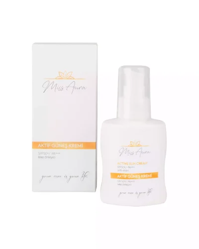 Aktif Güneş Kremi – SPF50+ / PA+++ Leke Önleyici, 100 ml