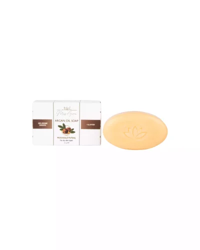 Argan Yağlı Sabun – Nemlendirici & Arındırıcı %100 Organik Argan Yağlı Sabun Kuru Cilt Tipleri, 115 gr
