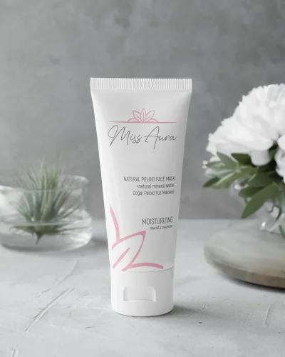 Doğal Peloid Nemlendirici Yüz Maskesi – Olive Oil & Shea Butter Tüp Maske, 150 ml