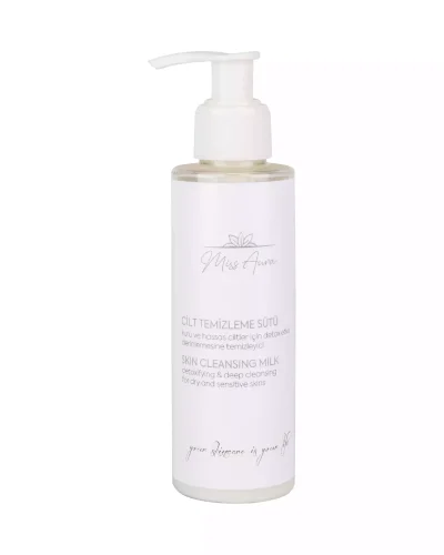 Cilt Temizleme Sütü – Kuru ve Hassas Ciltler İçin Detox Etkili Derinlemesine Temizleyici, 150 ml